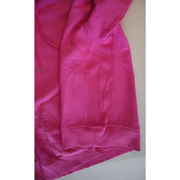 PINK x Victoria's Secret 11229322 WMN Sz L Pink Premium Fleece Oversized Hoodie - Picture 13 of 13